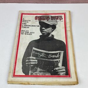 Vintage Rolling Stone Magazine Underground Press October 4, 1969 Music History